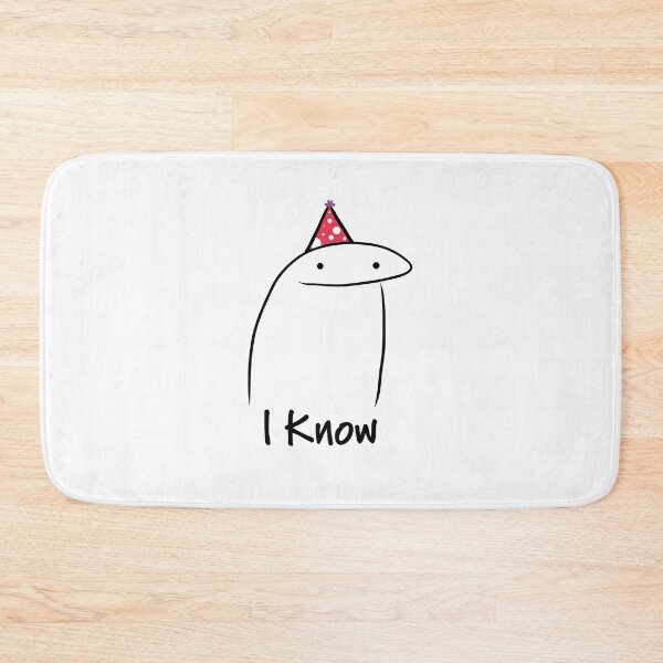 Item preview, Cute Party Blob I Know Meme Character designed and sold by christartcrafts.