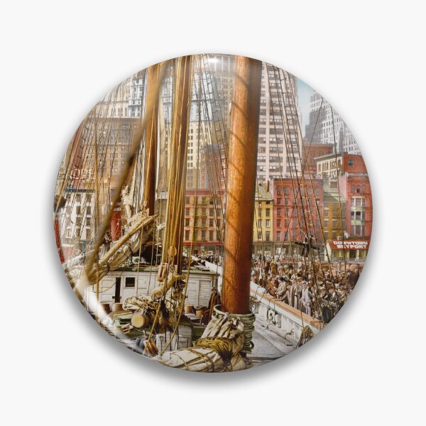 Item preview, City - Manhattan, NY - Theoline at Pier 11 1936 designed and sold by Mike Savad Photography.