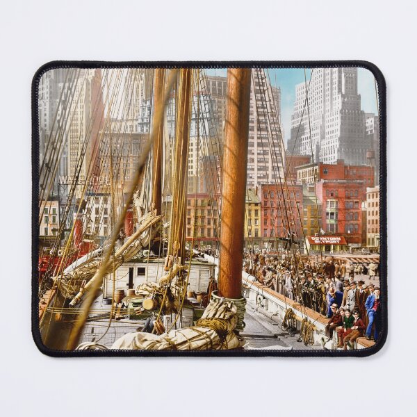 Item preview, City - Manhattan, NY - Theoline at Pier 11 1936 designed and sold by Mike Savad Photography.