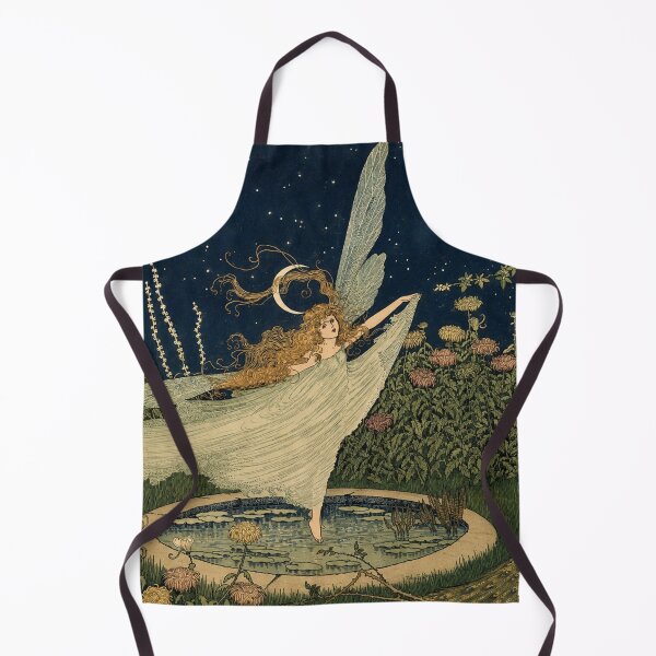 Item preview, The Peacock by Ida Rentoul Outhwaite - Art Nouveau Fairy Garden Illustration for Fantasy Art Lovers designed and sold by RickE.