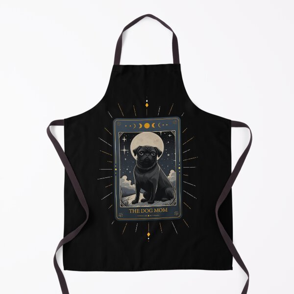 Item preview, Funny Black Pug Tarot Card Dog Mothers Day Mom designed and sold by rafaeltto.