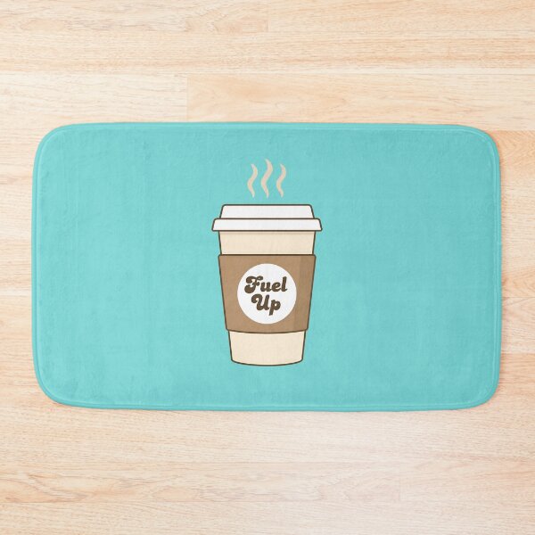 Item preview, FUEL UP - Minimalist Coffee Cup Retro Caffeine designed and sold by Zazz Lee.