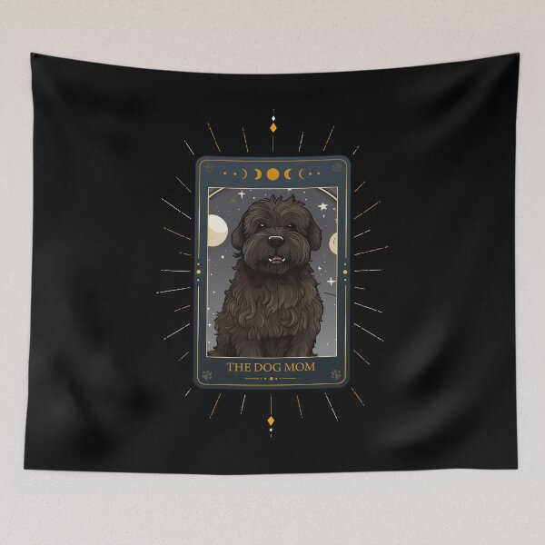 Item preview, Funny Black Russian Terrier Tarot Card Dog Mothers Day Mom designed and sold by rafaeltto.