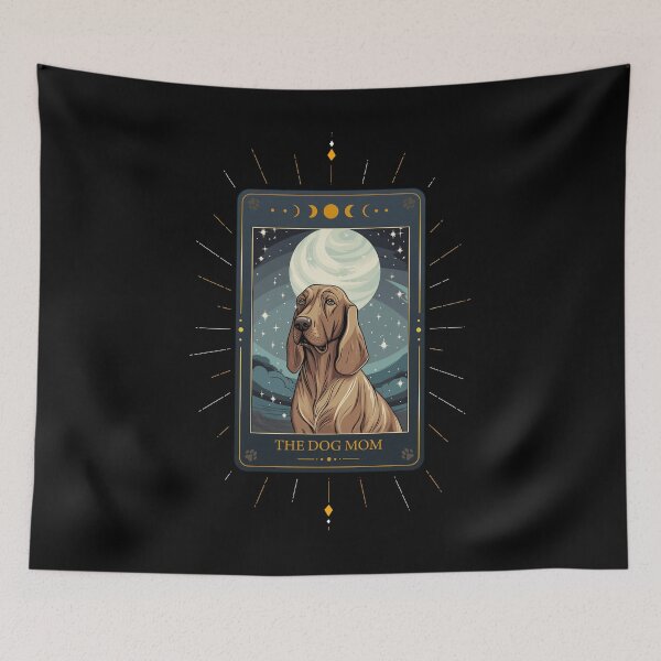 Item preview, Funny Bloodhound Tarot Card Dog Mothers Day Mom designed and sold by rafaeltto.