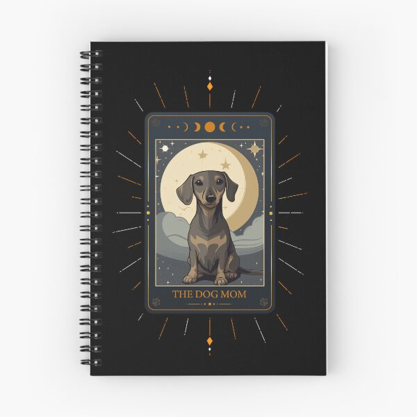 Item preview, Funny Blue and Tan Dachshund Tarot Card Dog Mothers Day Mom designed and sold by rafaeltto.