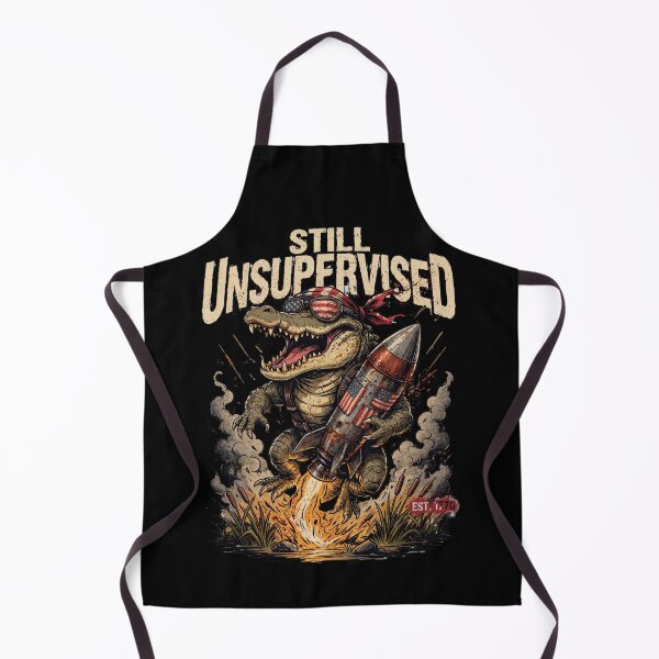 Item preview, Still Unsupervised Patriotic Alligator Rocket Swamp Tee v3 designed and sold by DarylWelsh2024.