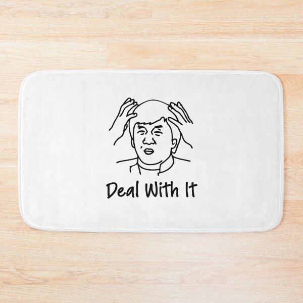Item preview, Deal With It Funny Meme Design designed and sold by christartcrafts.