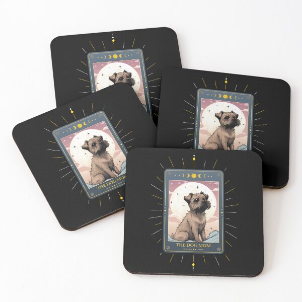Item preview, Funny Border Terrier Tarot Card Dog Mothers Day Mom designed and sold by rafaeltto.