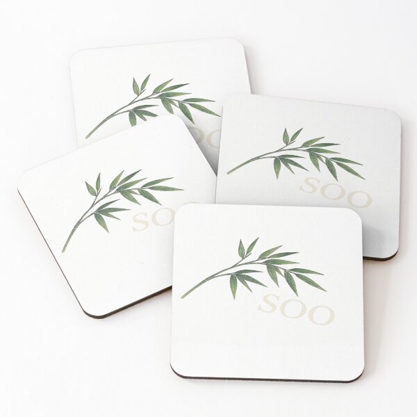 Item preview, Zen Bamboo Leaf Signature Design by SOO studio73 designed and sold by SOOstudio73.