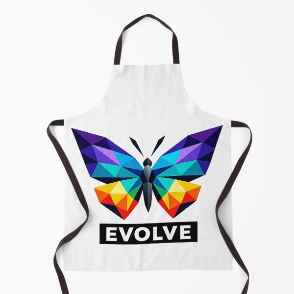 Item preview, Evolve Butterfly | Geometric Polygon Butterfly | Colorful low poly motivation designed and sold by Fernhaven.