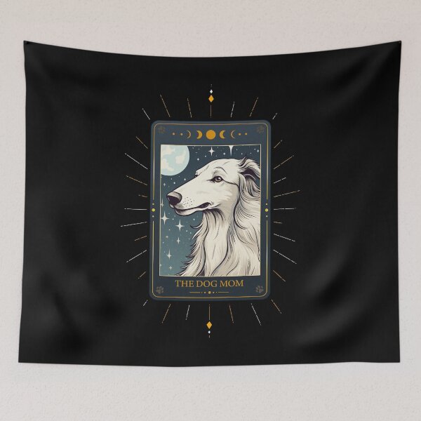 Item preview, Funny Borzoi Tarot Card Dog Mothers Day Mom designed and sold by rafaeltto.