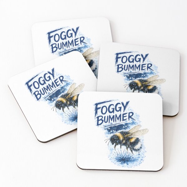 Item preview, Foggy Bummer - Bumble Bee  designed and sold by SMalcolmDesigns.