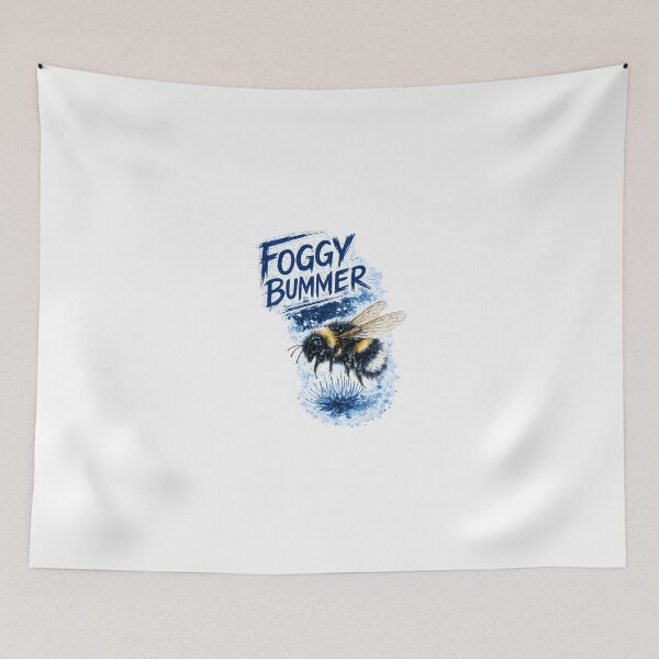Item preview, Foggy Bummer - Bumble Bee  designed and sold by SMalcolmDesigns.