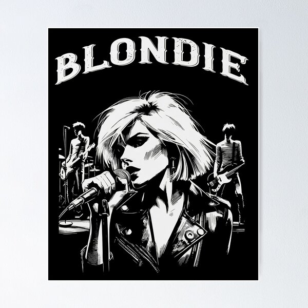 Item preview, Classic Black And White Blondie designed and sold by JackyMirenden.