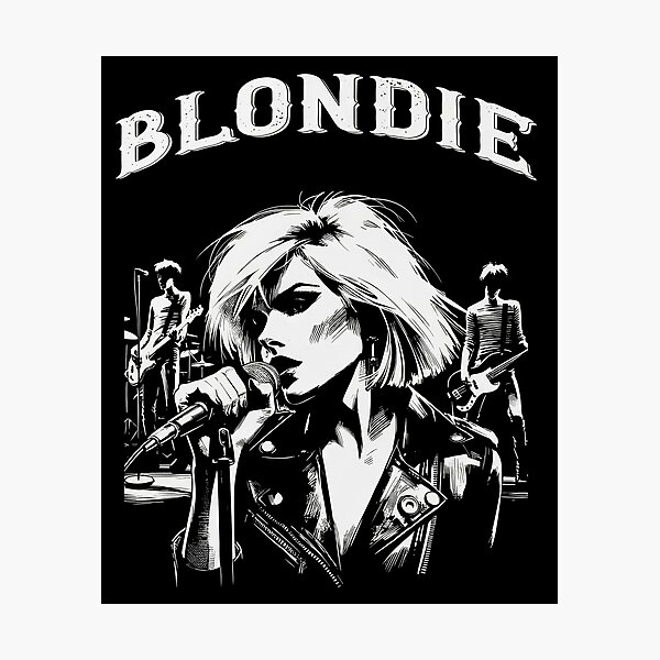 Item preview, Classic Black And White Blondie designed and sold by JackyMirenden.