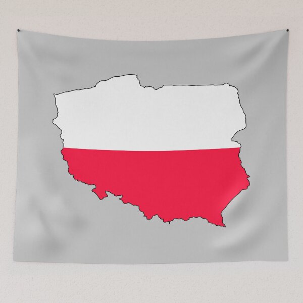 Item preview, Map of the Polish flag designed and sold by visual adventures.