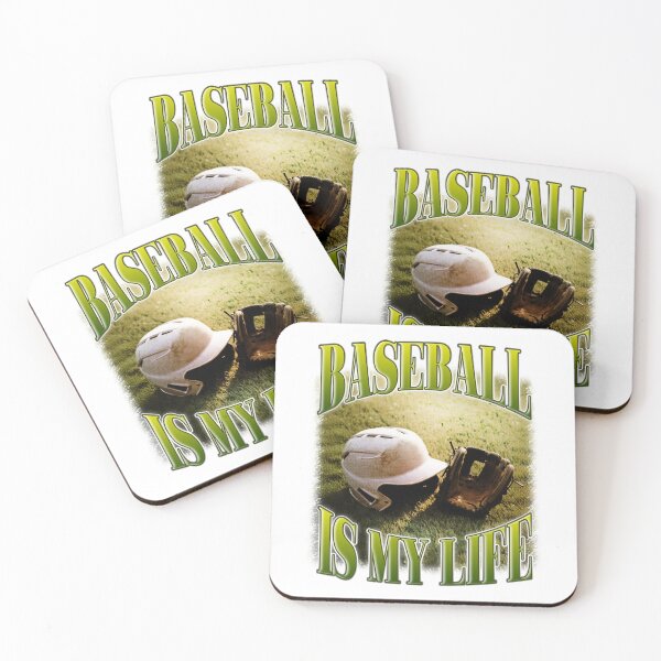 Item preview, Baseball Is My Life Quote designed and sold by bngfx.