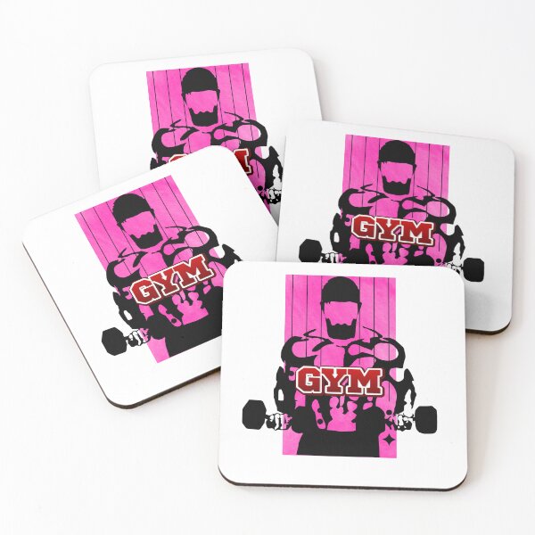 Item preview, Gym Motivation Silhouette Graphic | Pink Aesthetic Fitness Workout Design designed and sold by Palette _Vibes.
