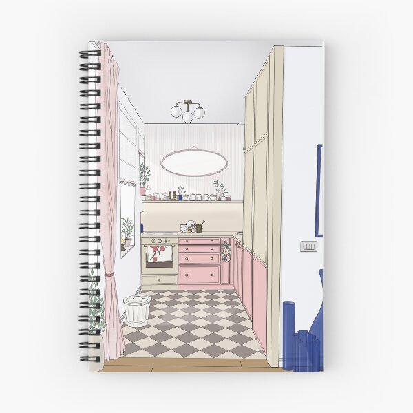 Item preview, Cute Pink Kitchen designed and sold by kallyfactory.