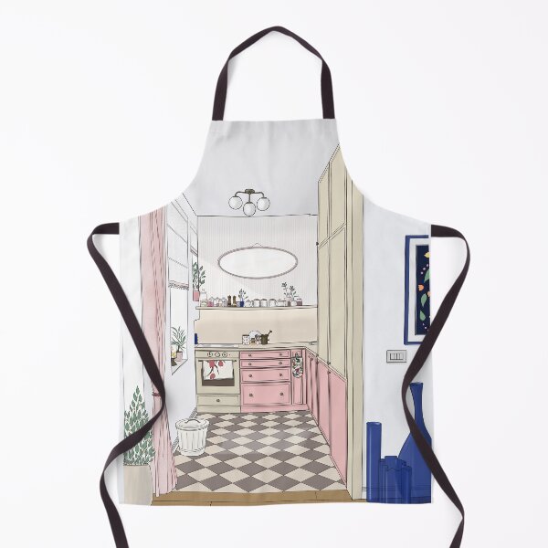 Item preview, Cute Pink Kitchen designed and sold by kallyfactory.