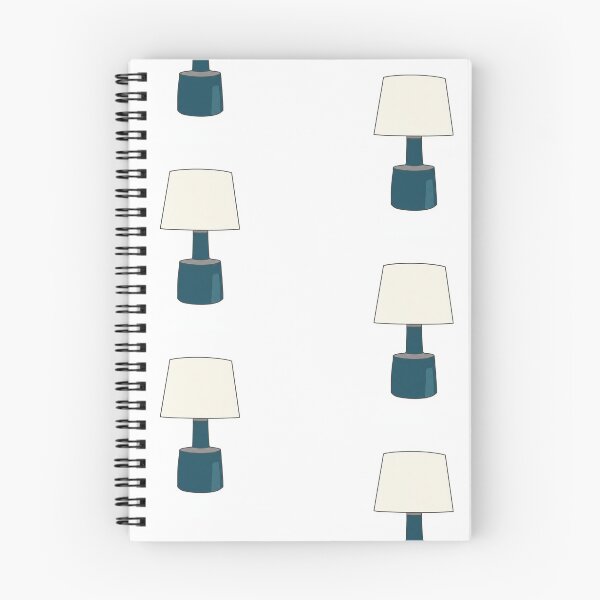 Item preview, Minimalist Mid Century Blue Ceramic Lamp designed and sold by KaleChub.