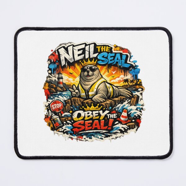 Item preview, I Came, I Blocked, I Conquered – Neil the Seal designed and sold by Sloyar.