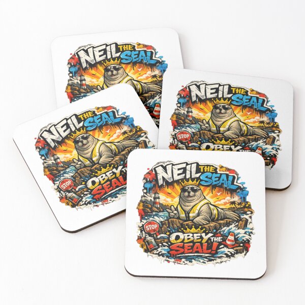 Item preview, I Came, I Blocked, I Conquered – Neil the Seal designed and sold by Sloyar.