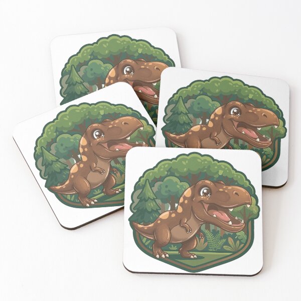 Item preview, Cute Baby T-Rex in the Jungle designed and sold by Razillos.