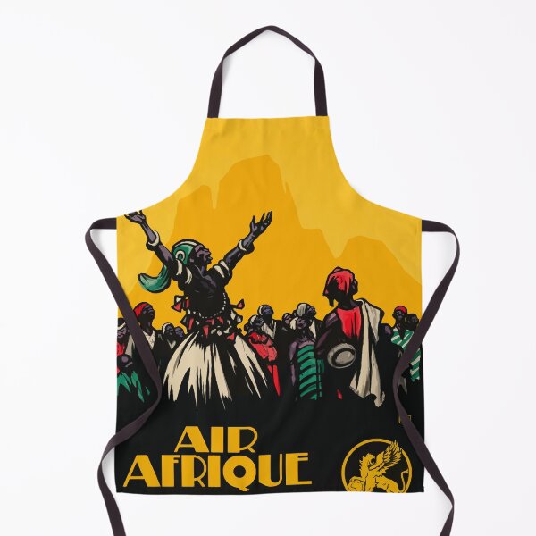 Item preview, Air Afrique Bamako Retro Travel Poster designed and sold by RetroAviation.