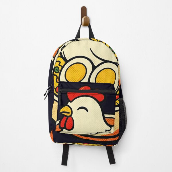 Item preview, Cute Chicken Ramen | Kawaii Noodle Bowl with Egg | Funny Food Illustration designed and sold by Eathusiast.