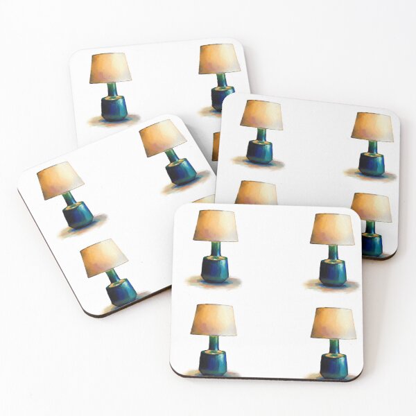 Item preview, The Evening Glow Lamp Painting designed and sold by KaleChub.