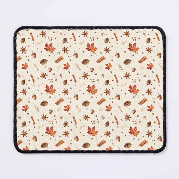 Item preview, Autumn Leaves and Pines Pattern designed and sold by LouieVanille.