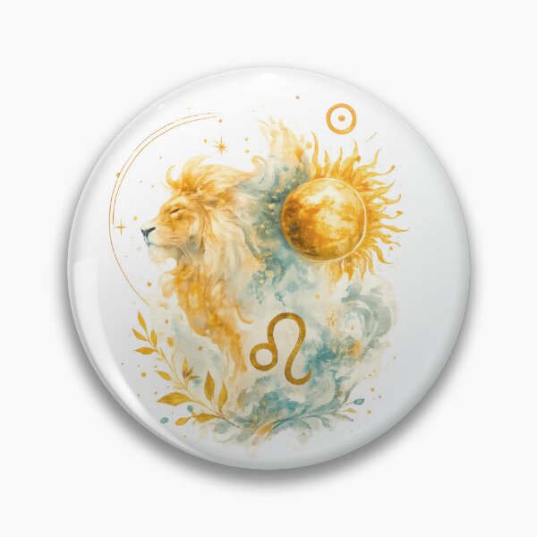 Item preview, Leo Watercolor Zodiac Spirit designed and sold by NucciCollective.