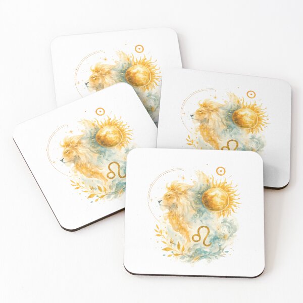 Item preview, Leo Watercolor Zodiac Spirit designed and sold by NucciCollective.