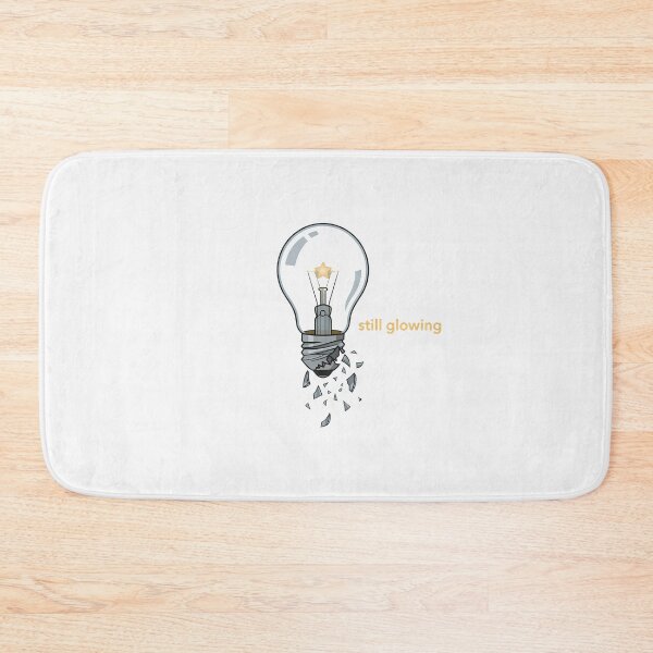 Item preview, STILL GLOWING - Broken Lightbulb Resilience designed and sold by Zazz Lee.