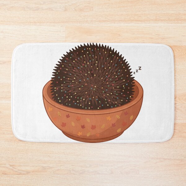Item preview, Cute Hedgehog Chocolate Ice Cream Scoop Bowl designed and sold by Arc2020.