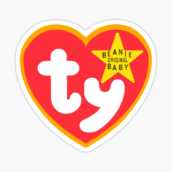 Beanie Baby TY Tag Sticker