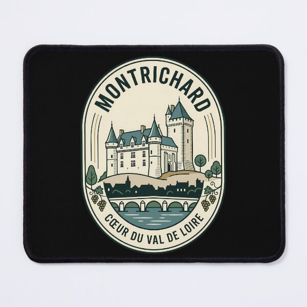 Item preview, Vintage Travel Emblem Montrichard Loire Valley France designed and sold by k3rstman1.
