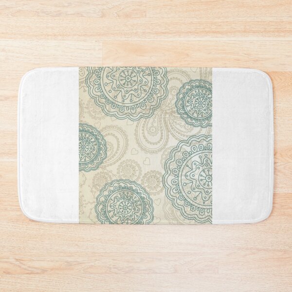 Item preview, Vintage Mandala Paisley Pattern Beige designed and sold by NNCollection.