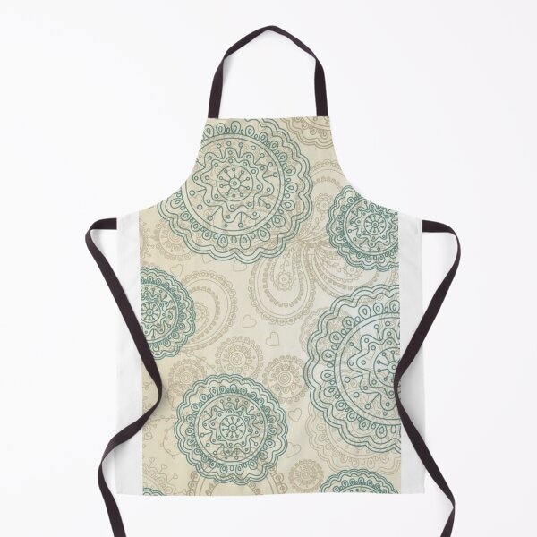 Item preview, Vintage Mandala Paisley Pattern Beige designed and sold by NNCollection.