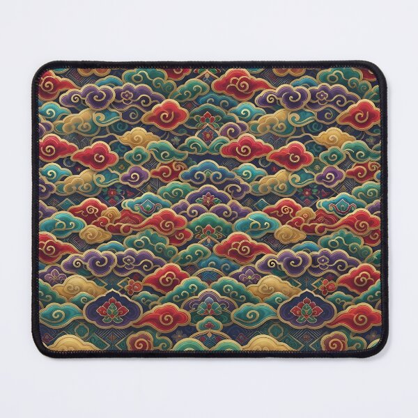 Item preview, Royal Danchong: Glorious Cloud Seamless Pattern designed and sold by SOOstudio73.
