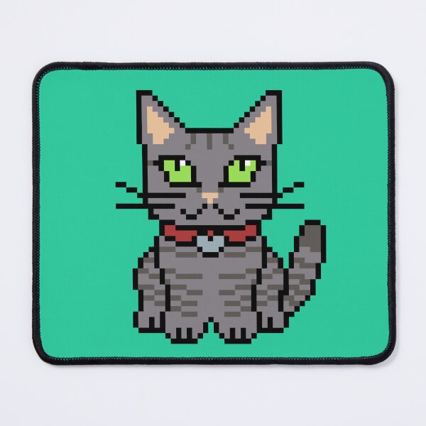 Item preview, Cute Pixel Art Tabby Cat | Retro 8-Bit Pixel Art designed and sold by OpenTabsDesigns.