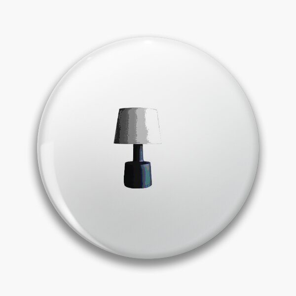 Item preview, Minimalist Teal Table Lamp Art Print designed and sold by KaleChub.