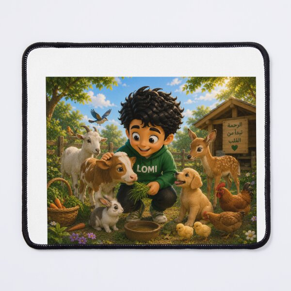Item preview, Lumi and Farm Animals Friendship designed and sold by LumivaraGallery.