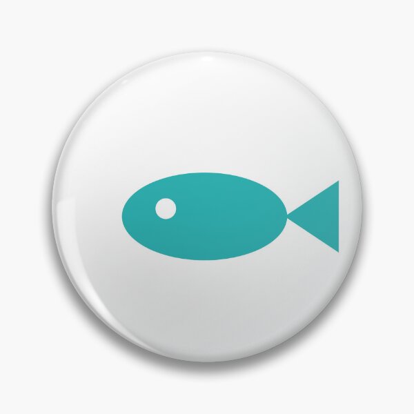 Item preview, Cute Teal Fish designed and sold by HampusGoransson.