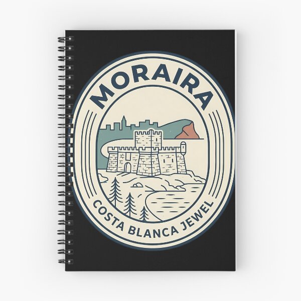 Item preview, Moraira Spain Costa Blanca Vintage Travel Emblem designed and sold by k3rstman1.