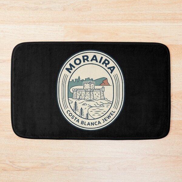 Item preview, Moraira Spain Costa Blanca Vintage Travel Emblem designed and sold by k3rstman1.