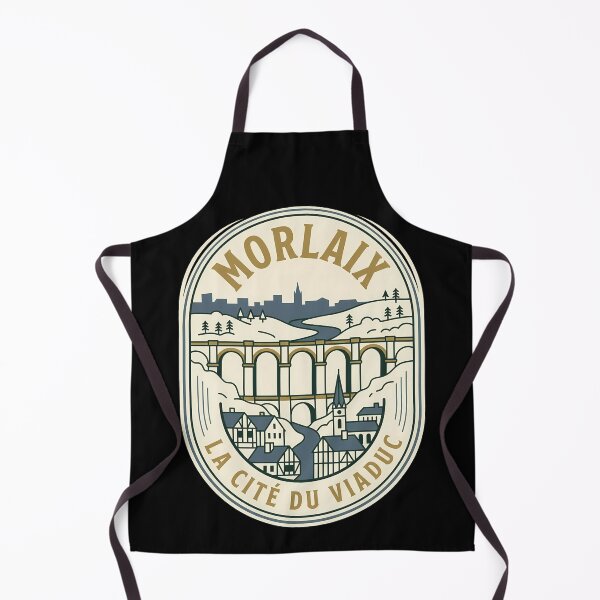 Item preview, Morlaix Brittany France Vintage Travel Emblem Viaduct designed and sold by k3rstman1.