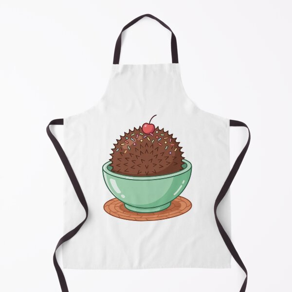 Item preview, Funny Hedgehog Mint Green Ice Cream Bowl Art designed and sold by Arc2020.