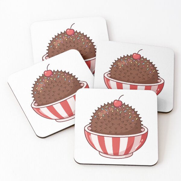 Item preview, Retro Diner Hedgehog Ice Cream Sundae Bowl designed and sold by Arc2020.